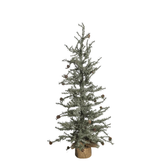 Árbol de navidad con piñas Jonas h90